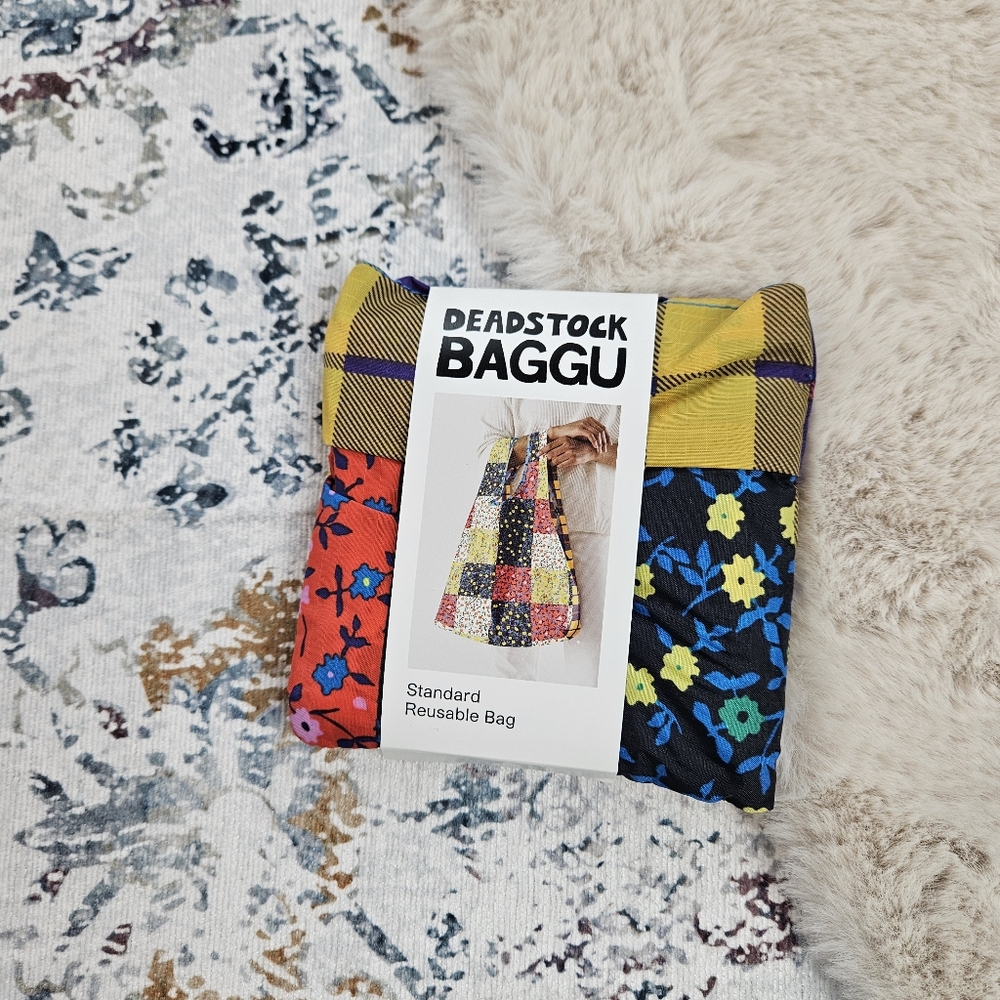 Baggu Standard Reusable Bag Deadstock Patchwork